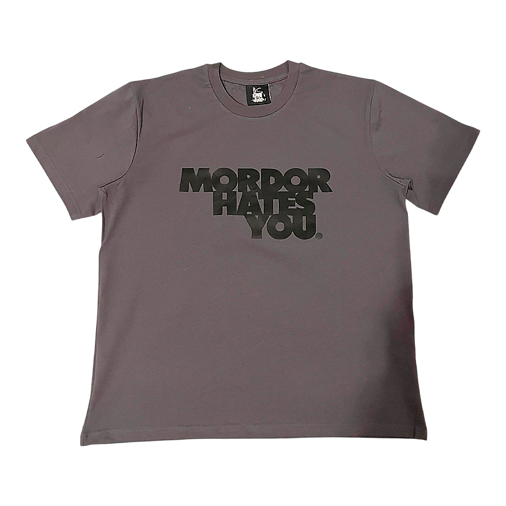 MORDOR HATES U TEE - GREY