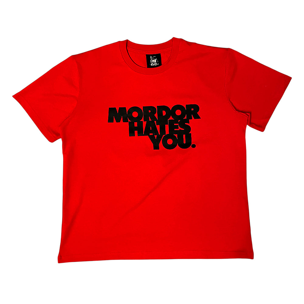 MORDOR HATES U TEE - RED